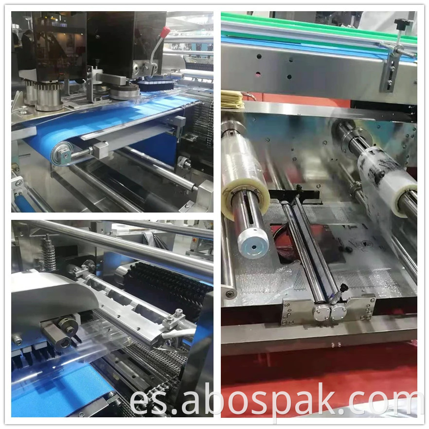 Máquina automática de impresión de embalaje de embalaje de tortilla